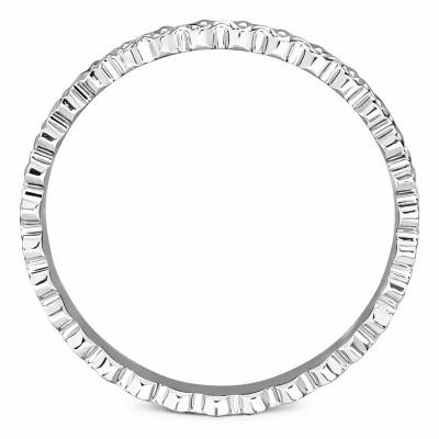 White Gold Lightweight Yukon Wedding Ring 375 or 750, Width 2.50 mm - Fair'Belle