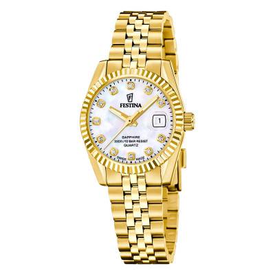 Classic Steel F20089/1 Watch - Festina Swiss Made