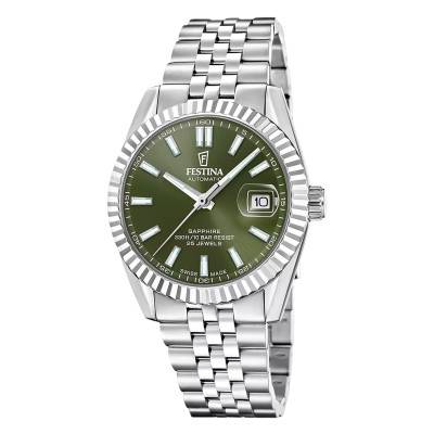 Classic Steel F20087/5 Watch - Festina Swiss Made
