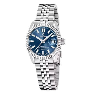 Classic Steel F20087/4 Watch - Festina Swiss Made