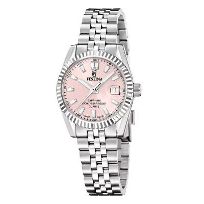 Classic Steel F20087/2 Watch - Festina Swiss Made