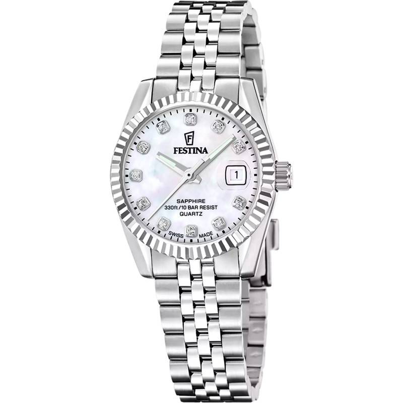 Classic Steel Watch F20087/1 - Festina Swiss Made