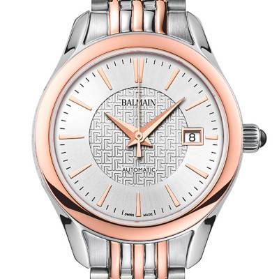 Maestria Lady Round Auto Watch B46183125 - Balmain
