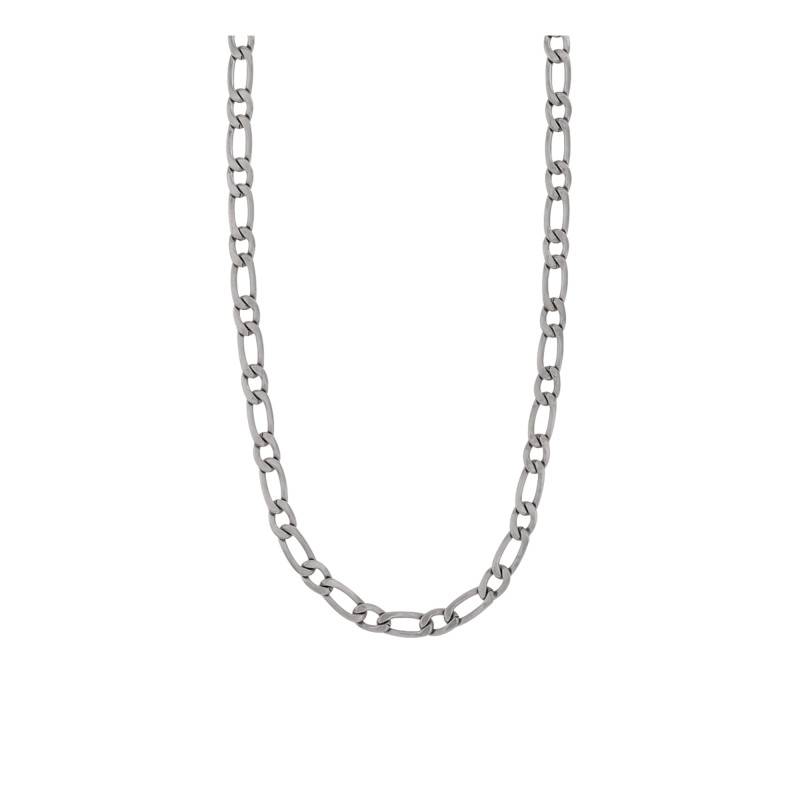 Chaîne en Acier Inoxydable Maille Cheval, Longueur 60 cm - Emanessence