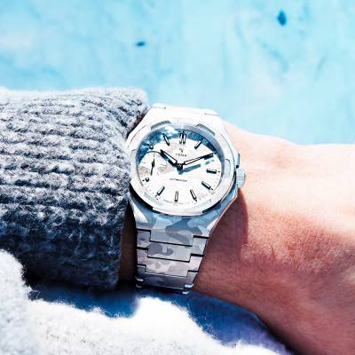 Wristmaster Slim Watch CMM.29 Camo Special Edition 76.26.29.09.SN.M - Yema
