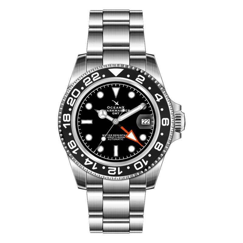 OceanX Sharkmaster GMT 40mm Watch SMS-GMT-0511 - OceanX
