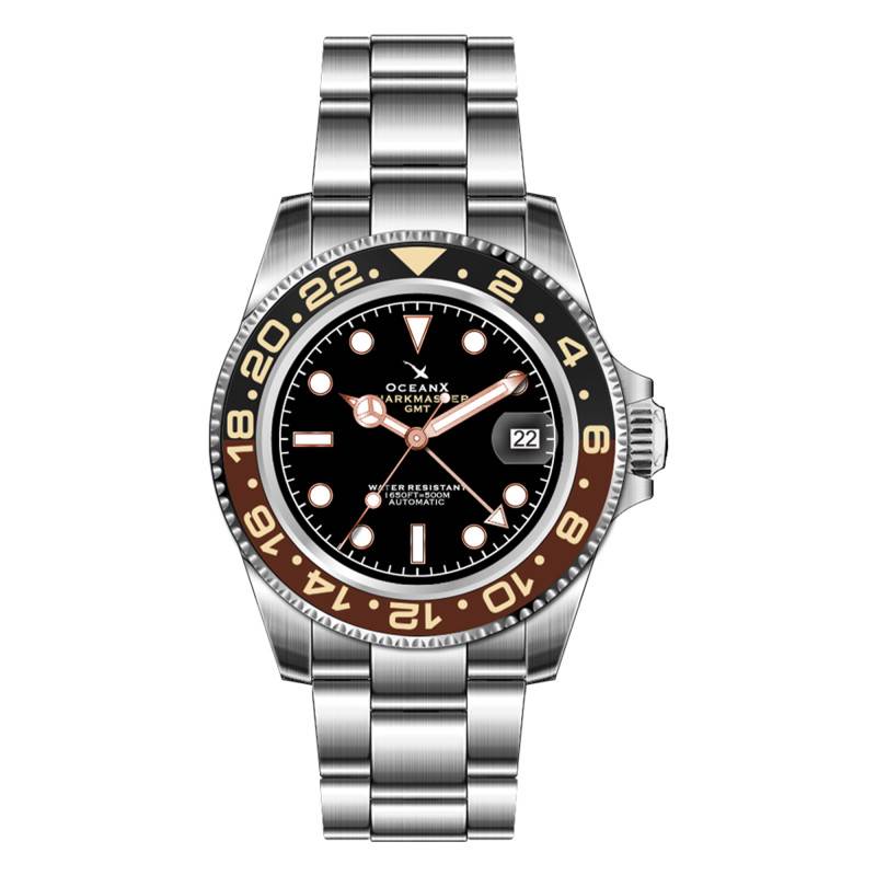 OceanX Sharkmaster GMT 40mm Watch SMS-GMT-0521 - OceanX