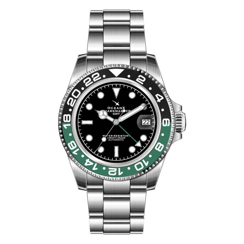 OceanX Sharkmaster GMT 40mm Watch SMS-GMT-0531 - OceanX
