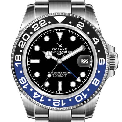 Sharkmaster GMT 40mm Watch SMS-GMT-0541 - OceanX