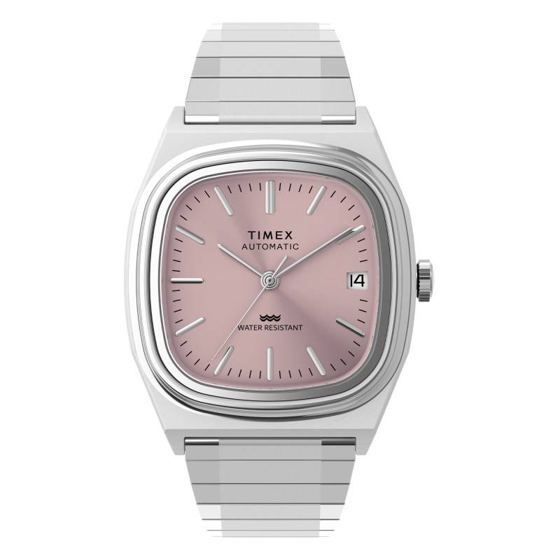 Timex Automatic 1983 E Line 34mm Stainless Steel Expansion Band Watch TW2Y66800 - Timex