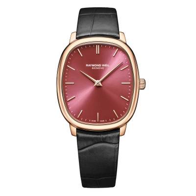 Raymond Weil Toccata Heritage Red Dial Watch 33 x 38 mm 2280-PC5-45001 - Raymond Weil