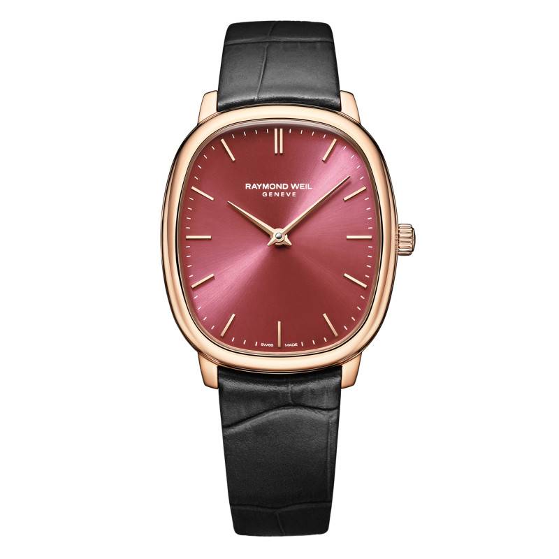 Raymond Weil Toccata Heritage Red Dial Watch 33 x 38 mm 2280-PC5-45001 - Raymond Weil