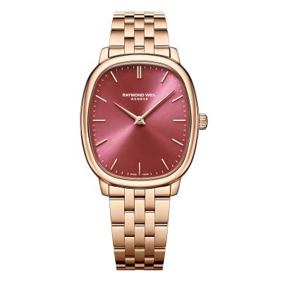 Toccata Heritage 33 x 38 mm Watch - Red Dial 2280-P5-45001 - Raymond Weil