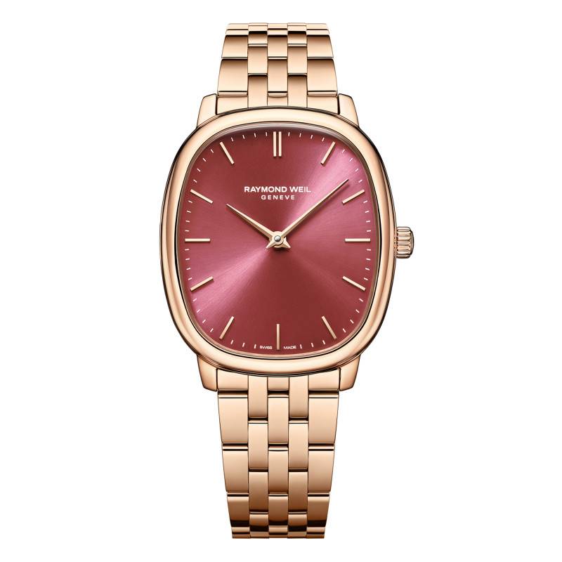 Toccata Heritage 33 x 38 mm Watch - Red Dial 2280-P5-45001 - Raymond Weil