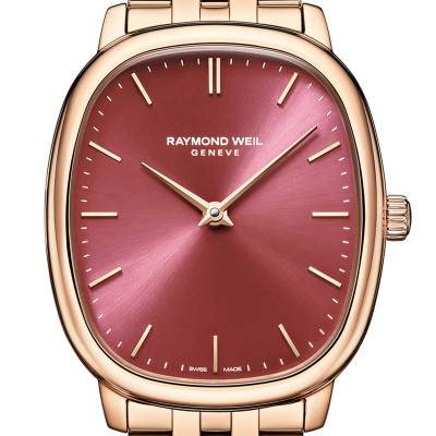 Toccata Heritage 33 x 38 mm Watch - Red Dial 2280-P5-45001 - Raymond Weil