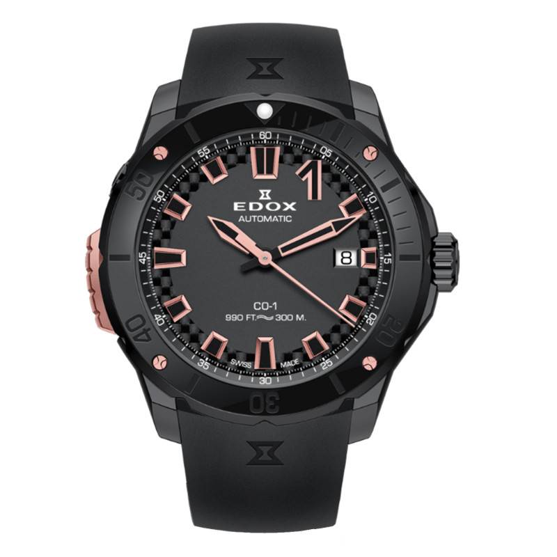 Montre CO-1 Date Automatic 80137-37GNR-CANR - Edox