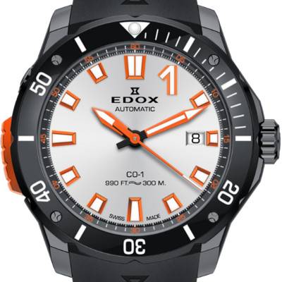 CO-1 Date Automatic 80137-37GNO-AO Watch - Edox