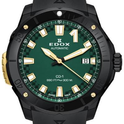 CO-1 Date Automatic Watch 80137-37ND-CAVD - Edox