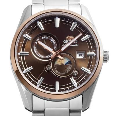 Stretto Sun & Moon RA-AK0313Y Watch - Orient