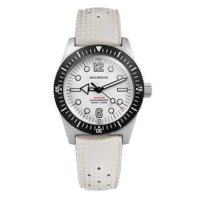 Montre de plongée Skindiver Automatic 38 mm Jumbo - Arctic - Wolbrook