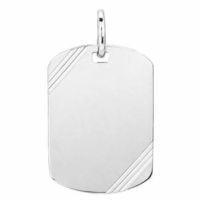 925 Sterling Silver Engravable Pendant - Emanessence