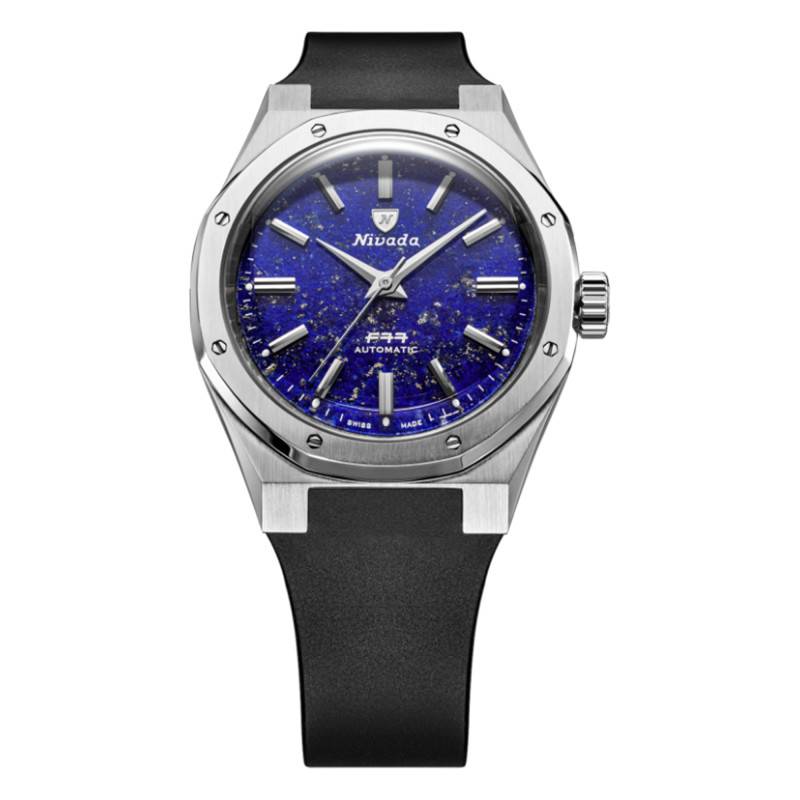 F77 MKII SST Lapis Watch - Nivada Grenchen