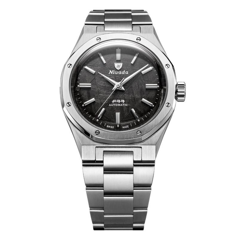 F77 MKII SST Meteorite Watch - Nivada Grenchen