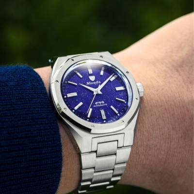 F77 MKII SST Lapis Watch - Nivada Grenchen