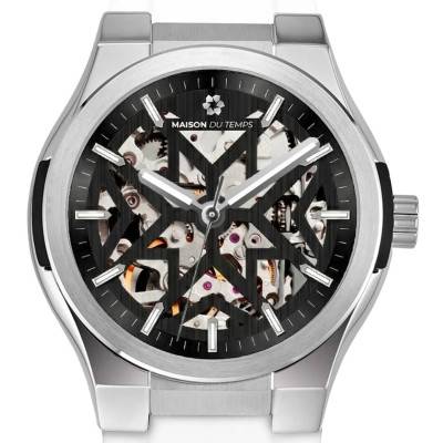 Montre MTEpsilon Skeleton Evo Silicone Blanc - Maison du Temps
