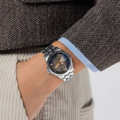 Jazzmaster Open Heart Auto 36 mm Watch H32215101 - Hamilton