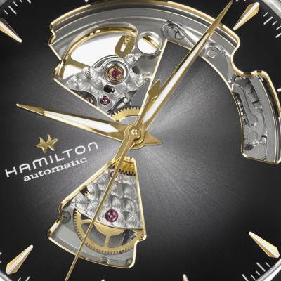 Montre Jazzmaster Open Heart Auto 40 mm H32675181 - Hamilton