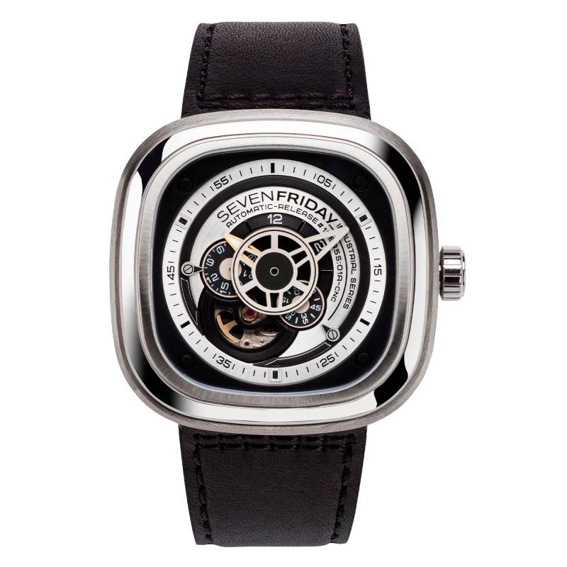 Montre P1B/01 Silver Industrial Essence - SevenFriday