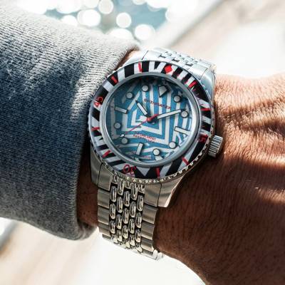 Montre Fleuss 40 Automatic Razzle Dazzle Limited Edition SP-5165-11 - Spinnaker