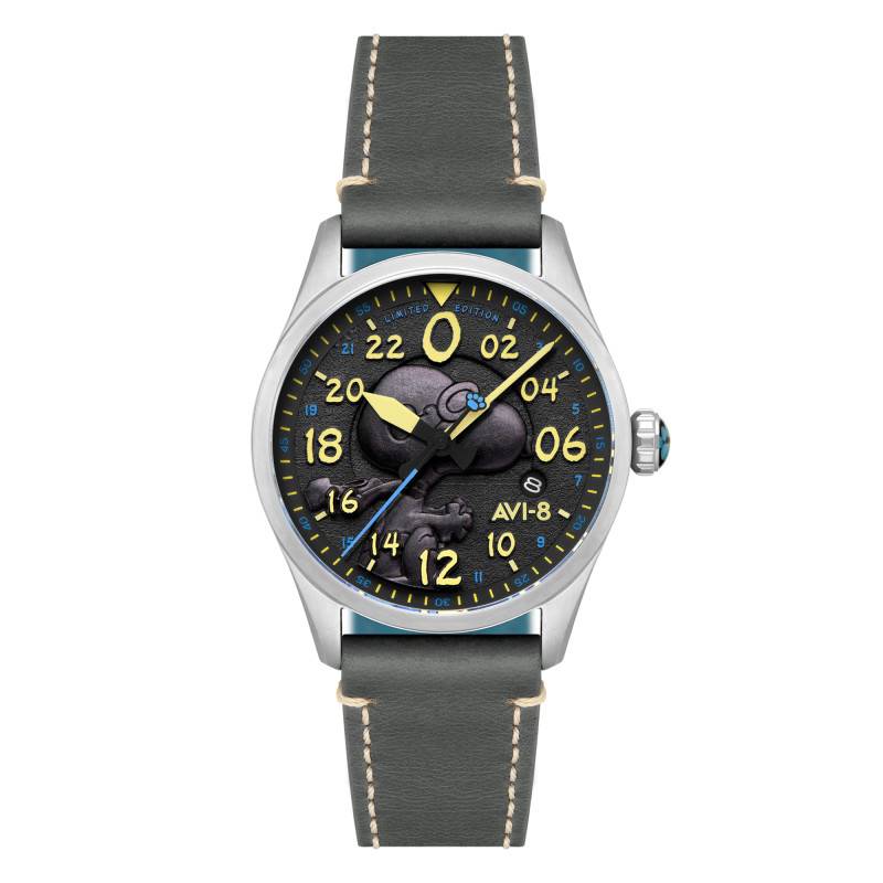 Spitfire Watch Peanuts Snoopy Flying Ace 24 Hour Automatic Limited Edition AV-4150-01 - Avi-8