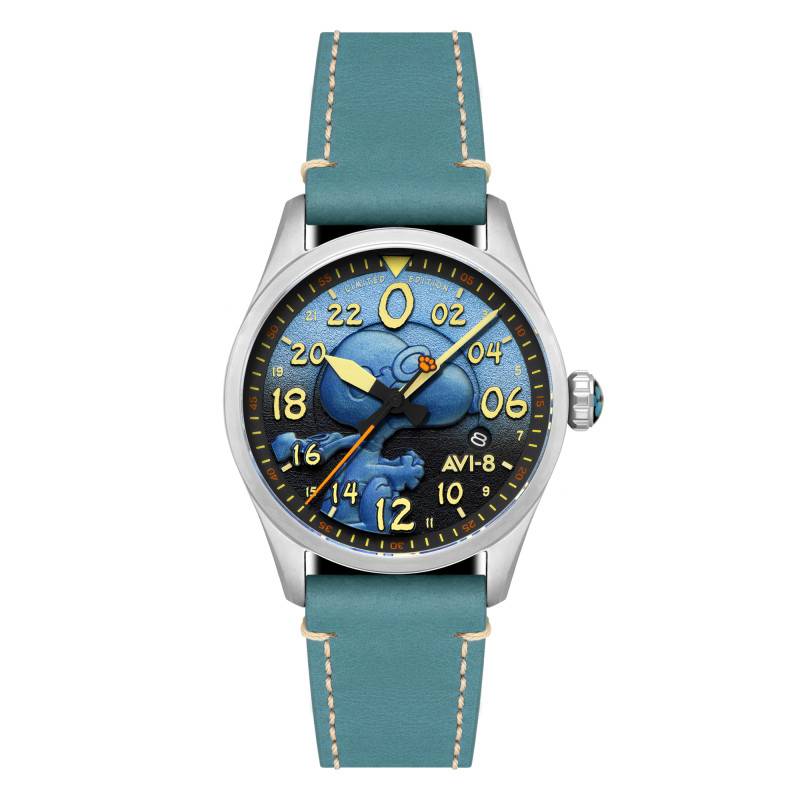 Spitfire Peanuts Snoopy Flying Ace 24 Hour Automatic Limited Edition Watch AV-4150-03 - Avi-8