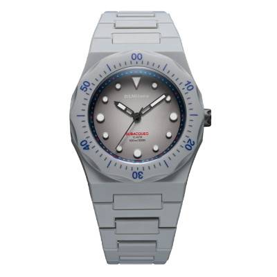 Polycarbon Diver Steel Harbor Watch PDBJ03 - D1 Milano