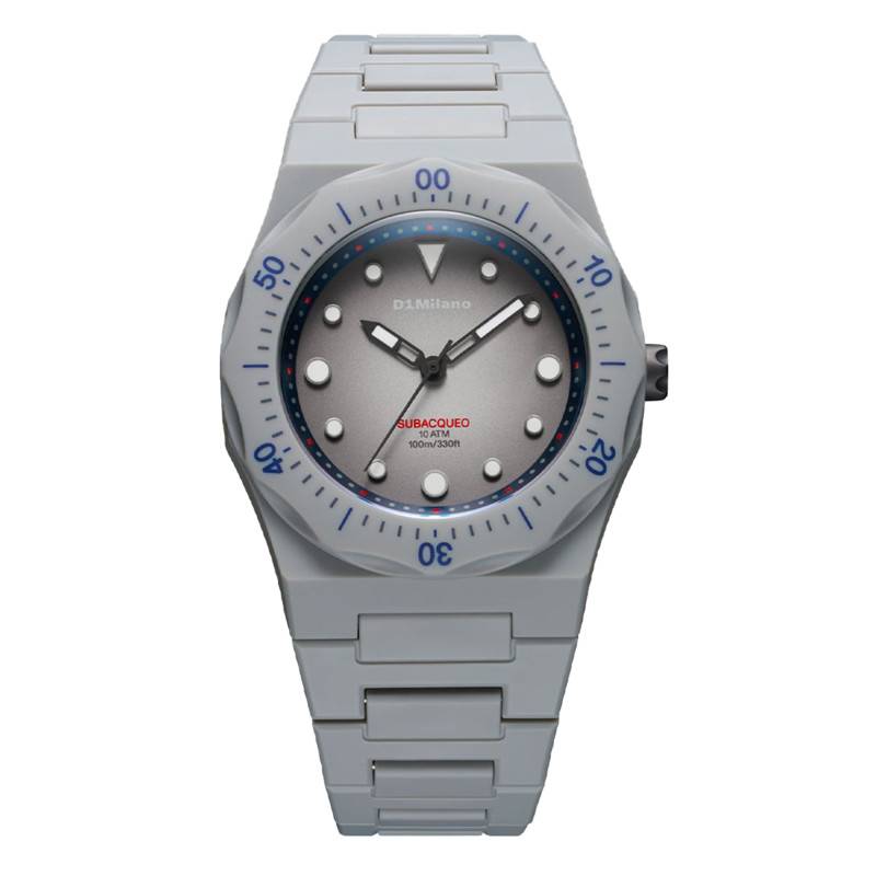 Montre Polycarbon Diver Steel Harbor PDBJ03 - D1 Milano