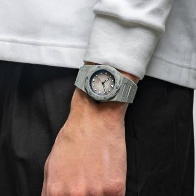 Polycarbon Diver Steel Harbor Watch PDBJ03 - D1 Milano