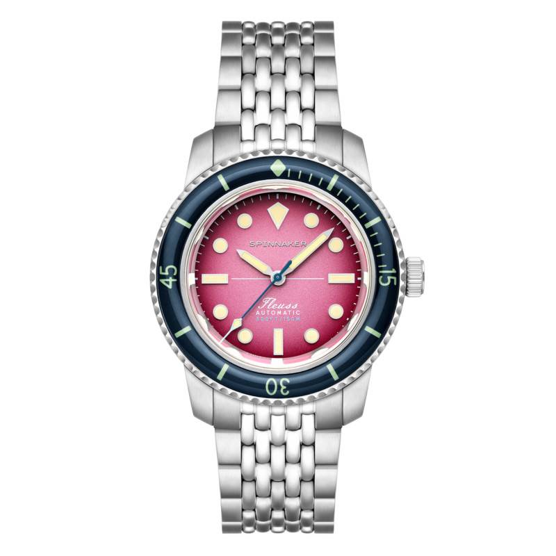 Fleuss 40 Automatic Purple Haze wall clock SP-5133-AA - Spinnaker