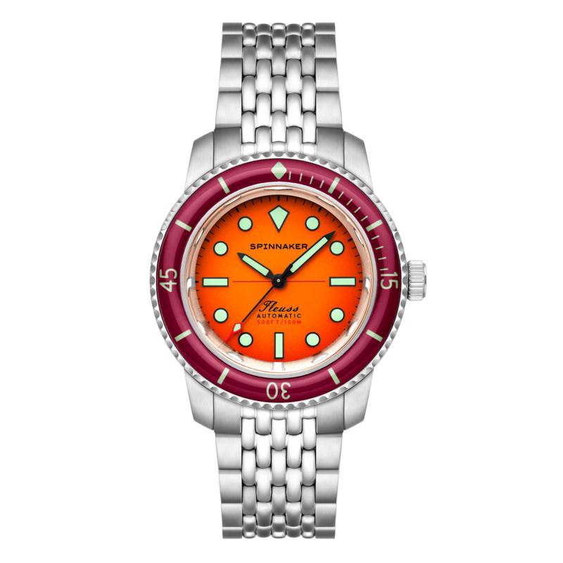 Spinnaker Fleuss 40 Automatic Sunset Amber Watch SP-5133-99 - Spinnaker
