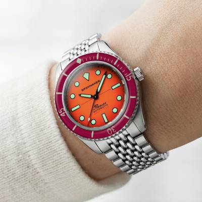 Spinnaker Fleuss 40 Automatic Sunset Amber Watch SP-5133-99 - Spinnaker