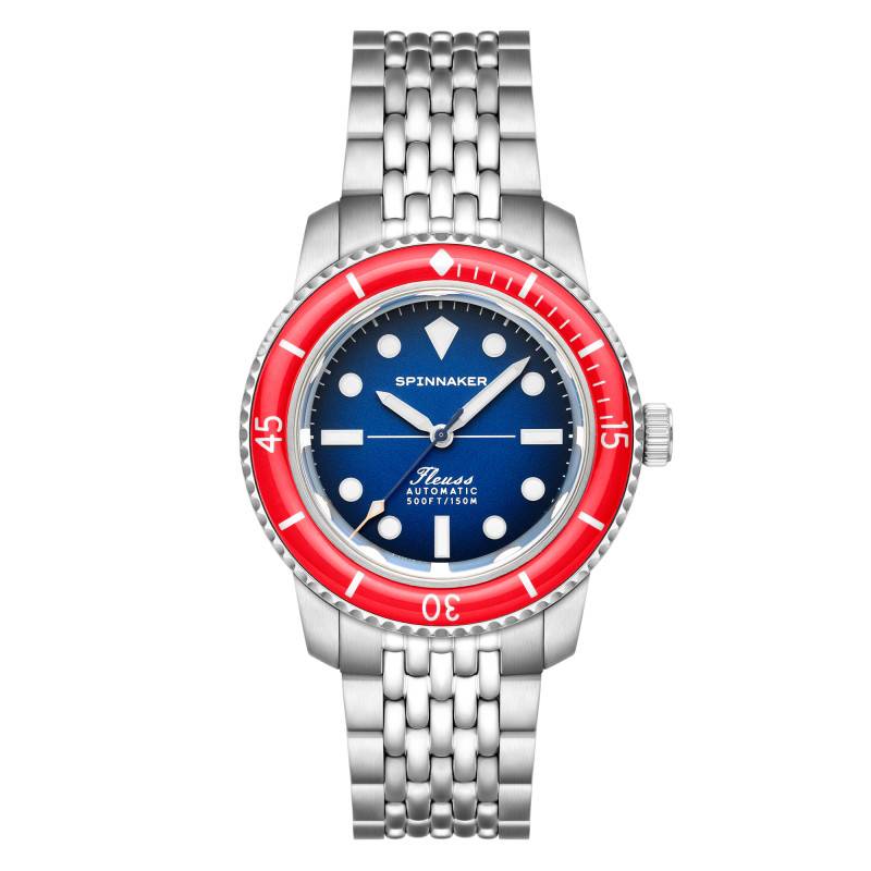 Fleuss 40 Automatic Royal Splash Watch SP-5133-DD - Spinnaker