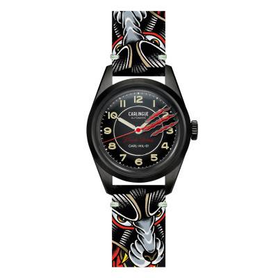 Military 01 Black Wolf CT-003-B-BW Watch - Carlingue
