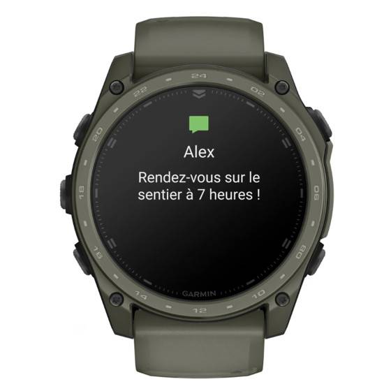 Montre Tactix® 8 51 mm, AMOLED, Cerakote® 010-04553-11 - Garmin
