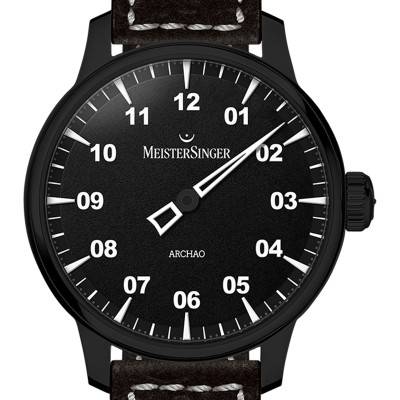 Black DLC Archao Watch AR902BL - MeisterSinger
