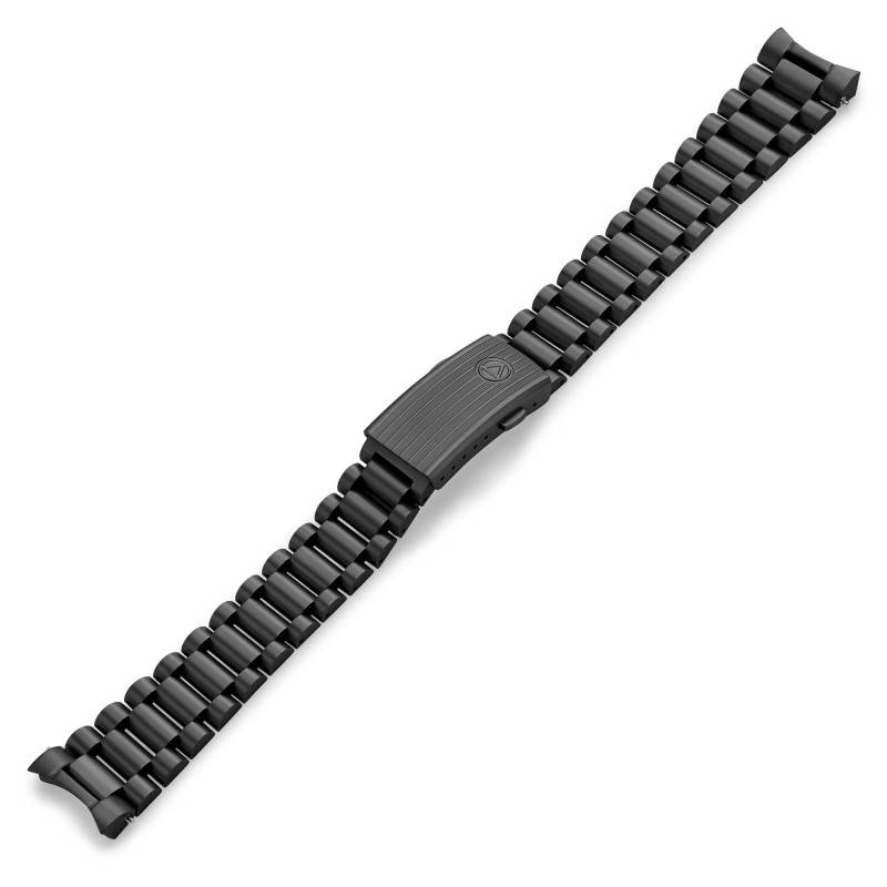 Bracelet de Montre 3 Maillons PVD noir - HGP