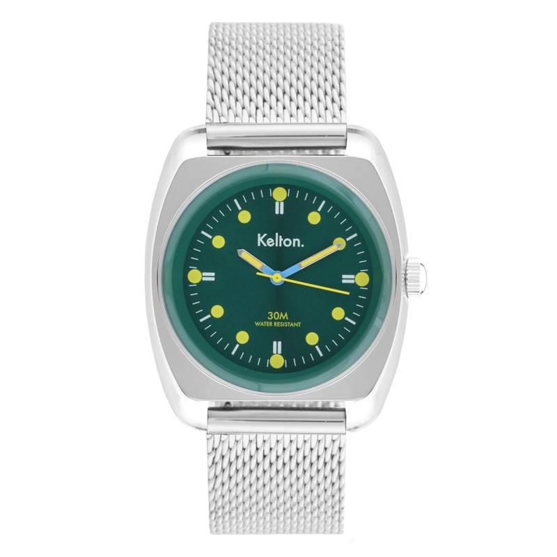 Montre RC 2 Nato vert-jaune Mesh 9126342 - Kelton