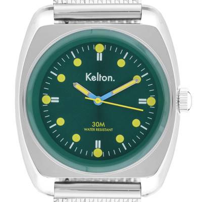 Montre RC 2 Nato vert-jaune Mesh 9126342 - Kelton