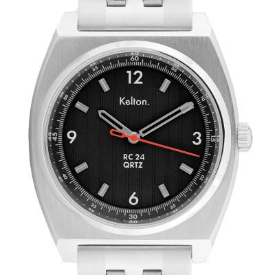 Montre RC24 Asphalte Quartz noire 9126672 - Kelton