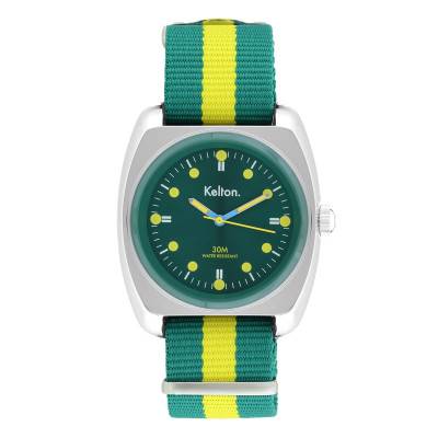 Montre RC 2 Nato vert-jaune 9126322 - Kelton